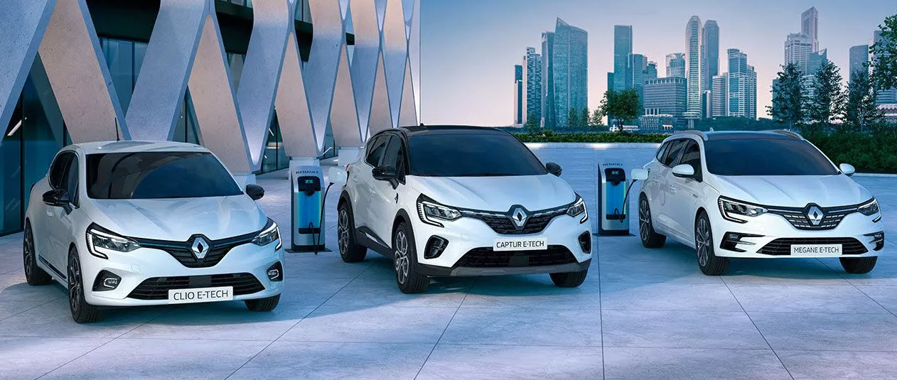 Renault Megane e Captur híbridos plug-in com tecnologia E-Tech